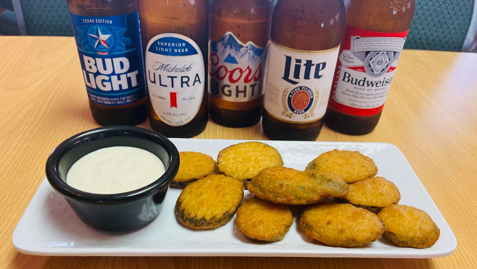 Fried zucchini . STARTER Fried zucchini . STARTER